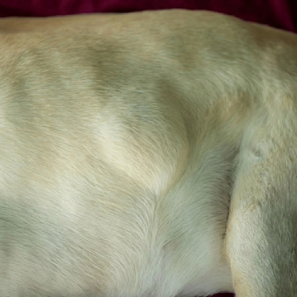 Chien en pleine forme